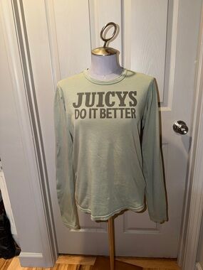 Juicy Couture looking Long Sleeve Shirt XL